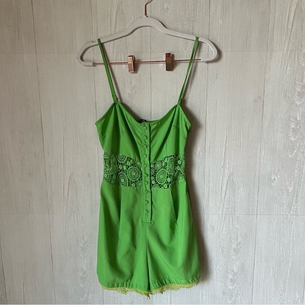 Cute Green Romper